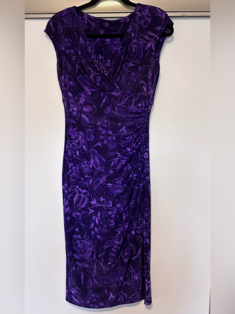 Ralph Lauren Purple Floral
dress Small